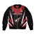 Custom Trinidad And Tobago Cricket Bomber Jacket Go Red Force