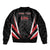 Custom Trinidad And Tobago Cricket Bomber Jacket Go Red Force