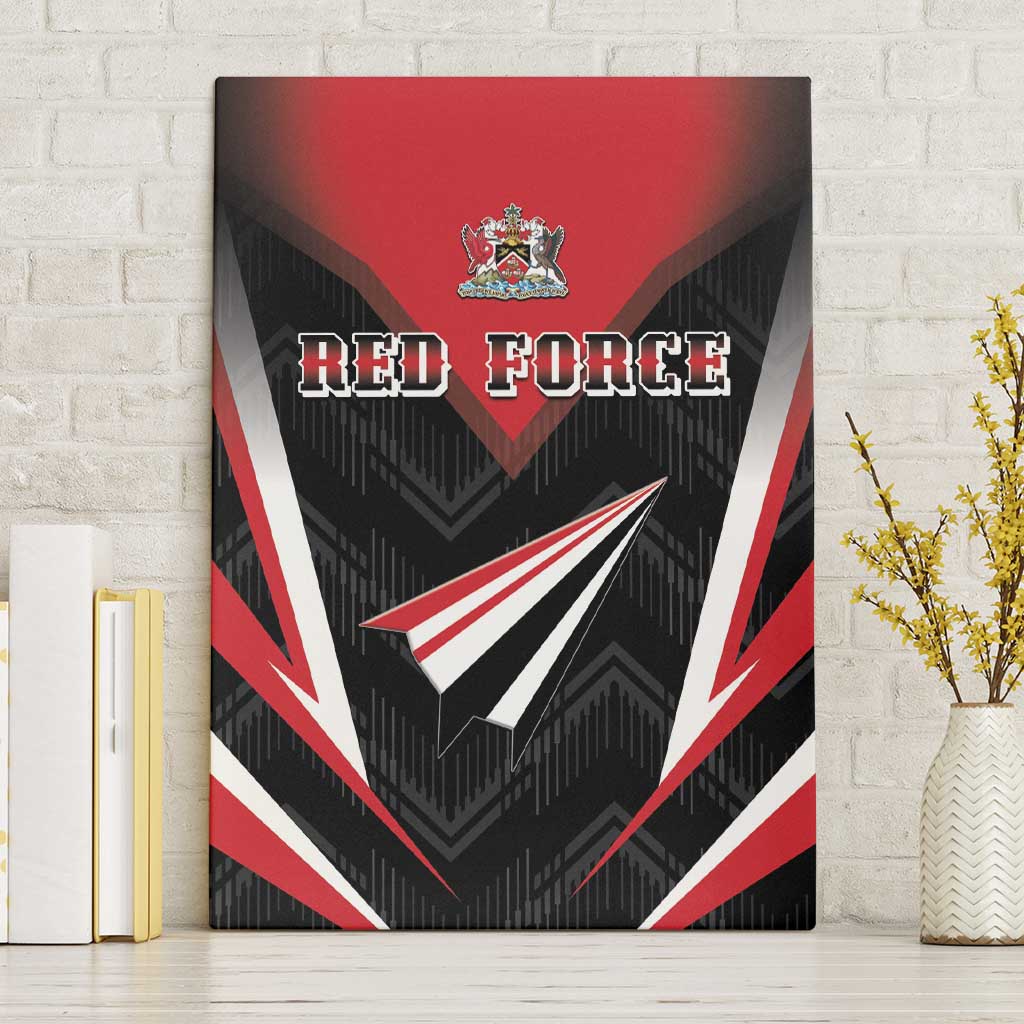 Trinidad And Tobago Cricket Canvas Wall Art Go Red Force