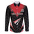 Custom Trinidad And Tobago Cricket Family Matching Long Sleeve Bodycon Dress and Hawaiian Shirt Go Red Force