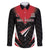 Custom Trinidad And Tobago Cricket Family Matching Off The Shoulder Long Sleeve Dress and Hawaiian Shirt Go Red Force