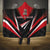 Trinidad And Tobago Cricket Hooded Blanket Go Red Force