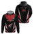 Custom Trinidad And Tobago Cricket Hoodie Go Red Force