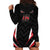 Custom Trinidad And Tobago Cricket Hoodie Dress Go Red Force