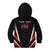 Custom Trinidad And Tobago Cricket Kid Hoodie Go Red Force