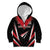 Custom Trinidad And Tobago Cricket Kid Hoodie Go Red Force