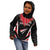 Custom Trinidad And Tobago Cricket Kid Hoodie Go Red Force