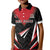 Custom Trinidad And Tobago Cricket Kid Polo Shirt Go Red Force