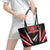 Trinidad And Tobago Cricket Leather Tote Bag Go Red Force