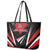 Trinidad And Tobago Cricket Leather Tote Bag Go Red Force