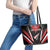 Trinidad And Tobago Cricket Leather Tote Bag Go Red Force