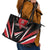 Trinidad And Tobago Cricket Leather Tote Bag Go Red Force