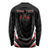 Custom Trinidad And Tobago Cricket Long Sleeve Shirt Go Red Force