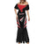 Custom Trinidad And Tobago Cricket Mermaid Dress Go Red Force