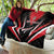 Trinidad And Tobago Cricket Quilt Go Red Force