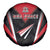 Trinidad And Tobago Cricket Spare Tire Cover Go Red Force