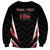 Custom Trinidad And Tobago Cricket Sweatshirt Go Red Force