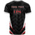 Custom Trinidad And Tobago Cricket T Shirt Go Red Force