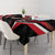 Trinidad And Tobago Cricket Tablecloth Go Red Force