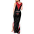 Custom Trinidad And Tobago Cricket Tank Maxi Dress Go Red Force