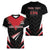 Custom Trinidad And Tobago Cricket Women V-Neck T-Shirt Go Red Force