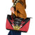 Antigua and Barbuda Leather Tote Bag Coat Of Arms With Fallow Deer