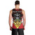 Personalized Antigua and Barbuda Men Tank Top Coat Of Arms With Fallow Deer