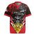 Personalized Antigua and Barbuda Rugby Jersey Coat Of Arms With Fallow Deer