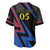 Custom Antigua and Barbuda Cricket Baseball Jersey Sporty Style