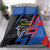 Antigua and Barbuda Cricket Bedding Set Sporty Style