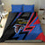 Antigua and Barbuda Cricket Bedding Set Sporty Style