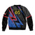 Custom Antigua and Barbuda Cricket Bomber Jacket Sporty Style