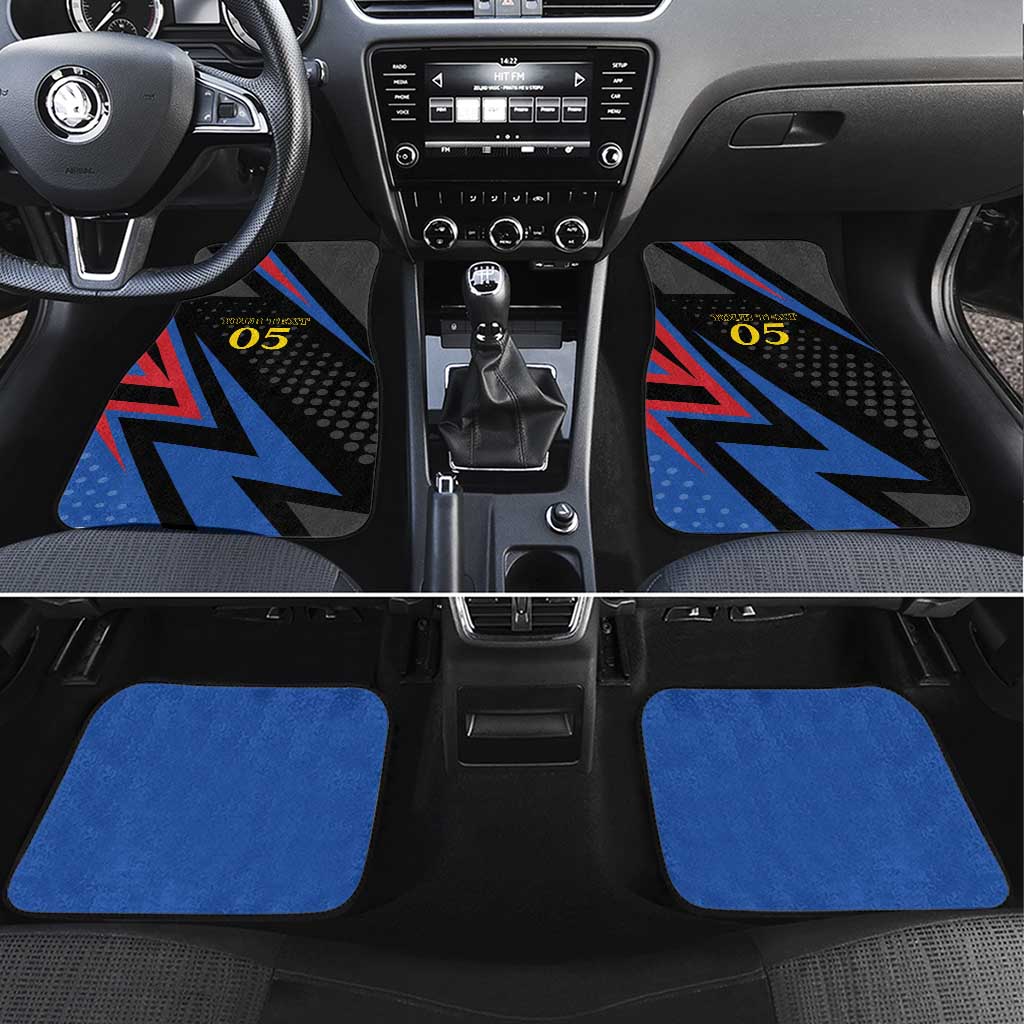 Antigua and Barbuda Cricket Car Mats Sporty Style