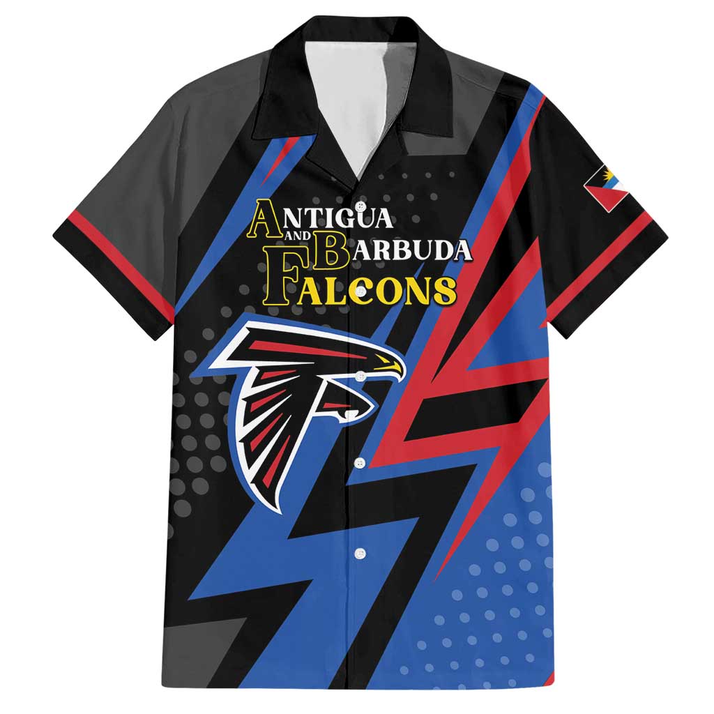 Custom Antigua and Barbuda Cricket Hawaiian Shirt Sporty Style