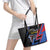 Antigua and Barbuda Cricket Leather Tote Bag Sporty Style