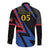 Custom Antigua and Barbuda Cricket Long Sleeve Button Shirt Sporty Style