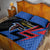 Antigua and Barbuda Cricket Quilt Bed Set Sporty Style