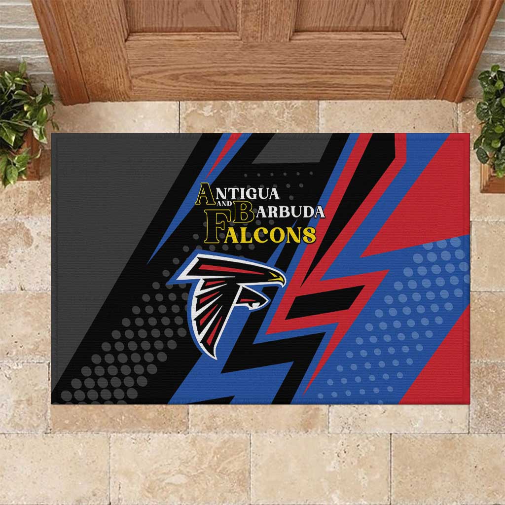 Antigua and Barbuda Cricket Rubber Doormat Sporty Style