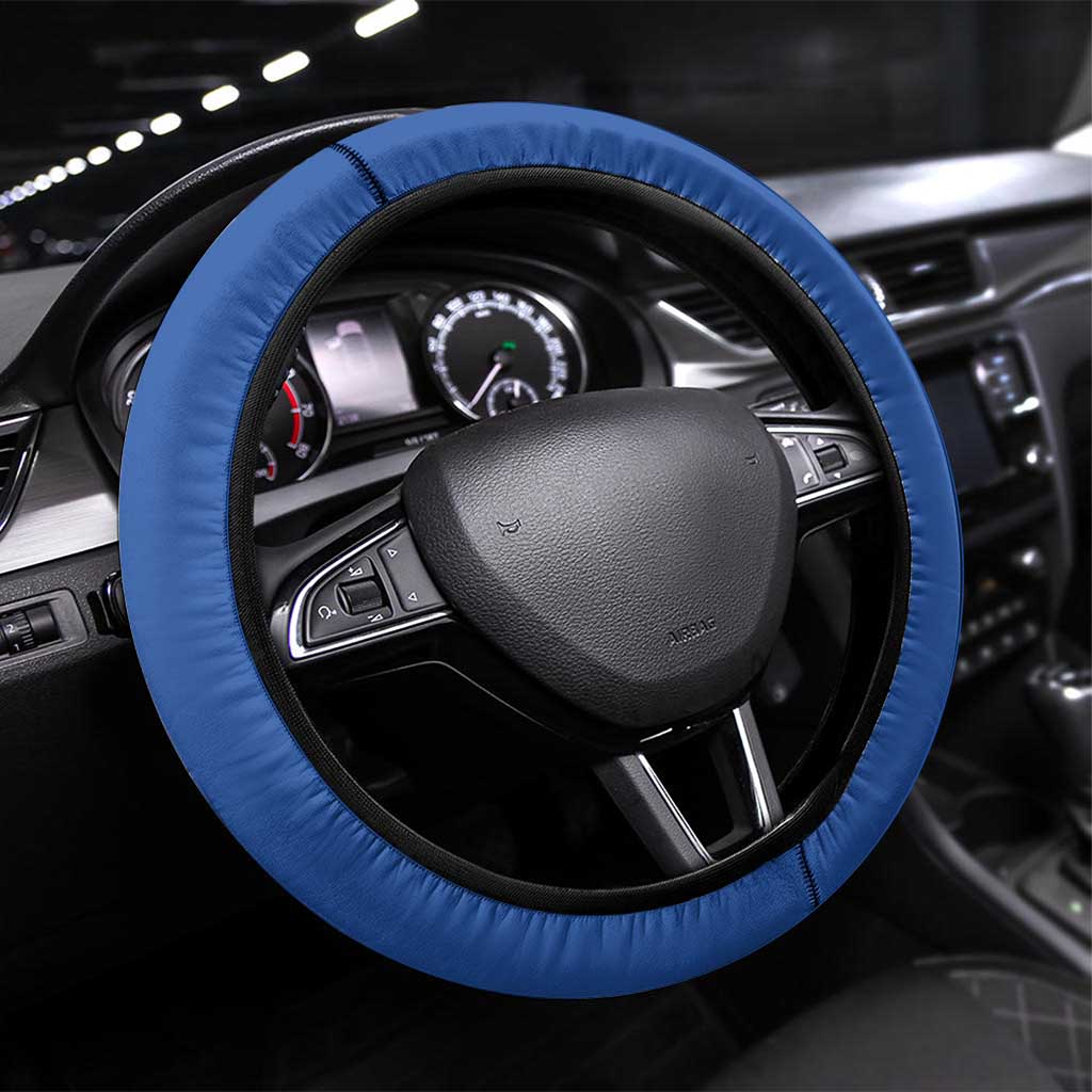 Antigua and Barbuda Cricket Steering Wheel Cover Sporty Style