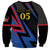 Custom Antigua and Barbuda Cricket Sweatshirt Sporty Style