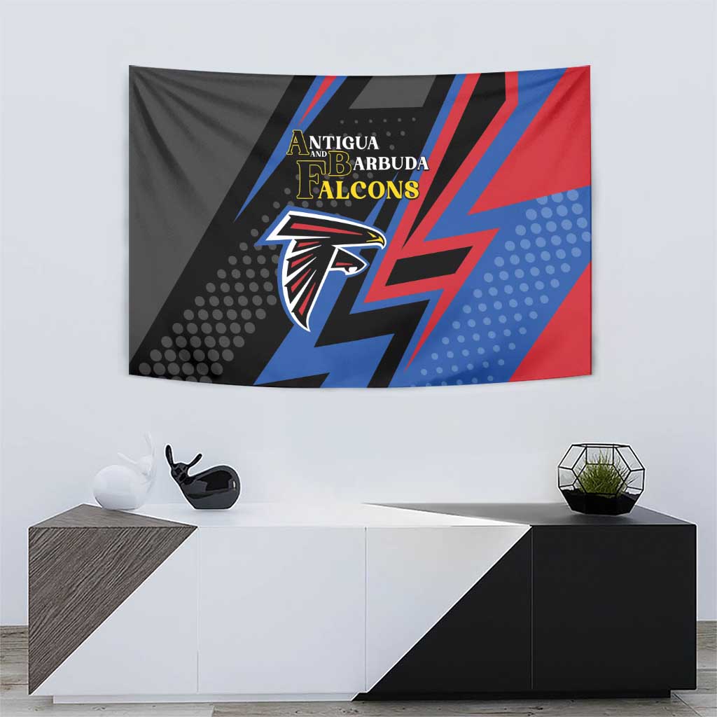 Antigua and Barbuda Cricket Tapestry Sporty Style