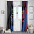 Antigua and Barbuda Cricket Window Curtain Sporty Style