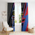 Antigua and Barbuda Cricket Window Curtain Sporty Style