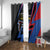 Antigua and Barbuda Cricket Window Curtain Sporty Style