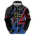 Custom Antigua and Barbuda Cricket Zip Hoodie Sporty Style