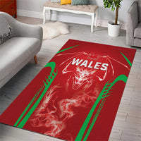 Wales Rugby Area Rug Go Welsh Dragon Unique Style