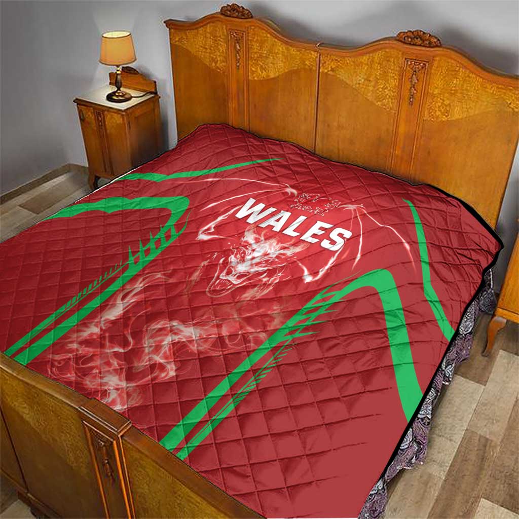 Wales Rugby Quilt Go Welsh Dragon Unique Style