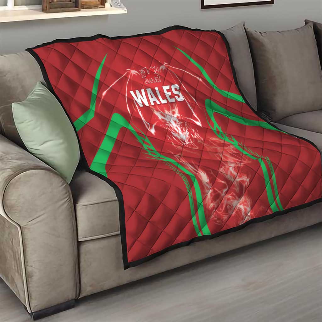 Wales Rugby Quilt Go Welsh Dragon Unique Style