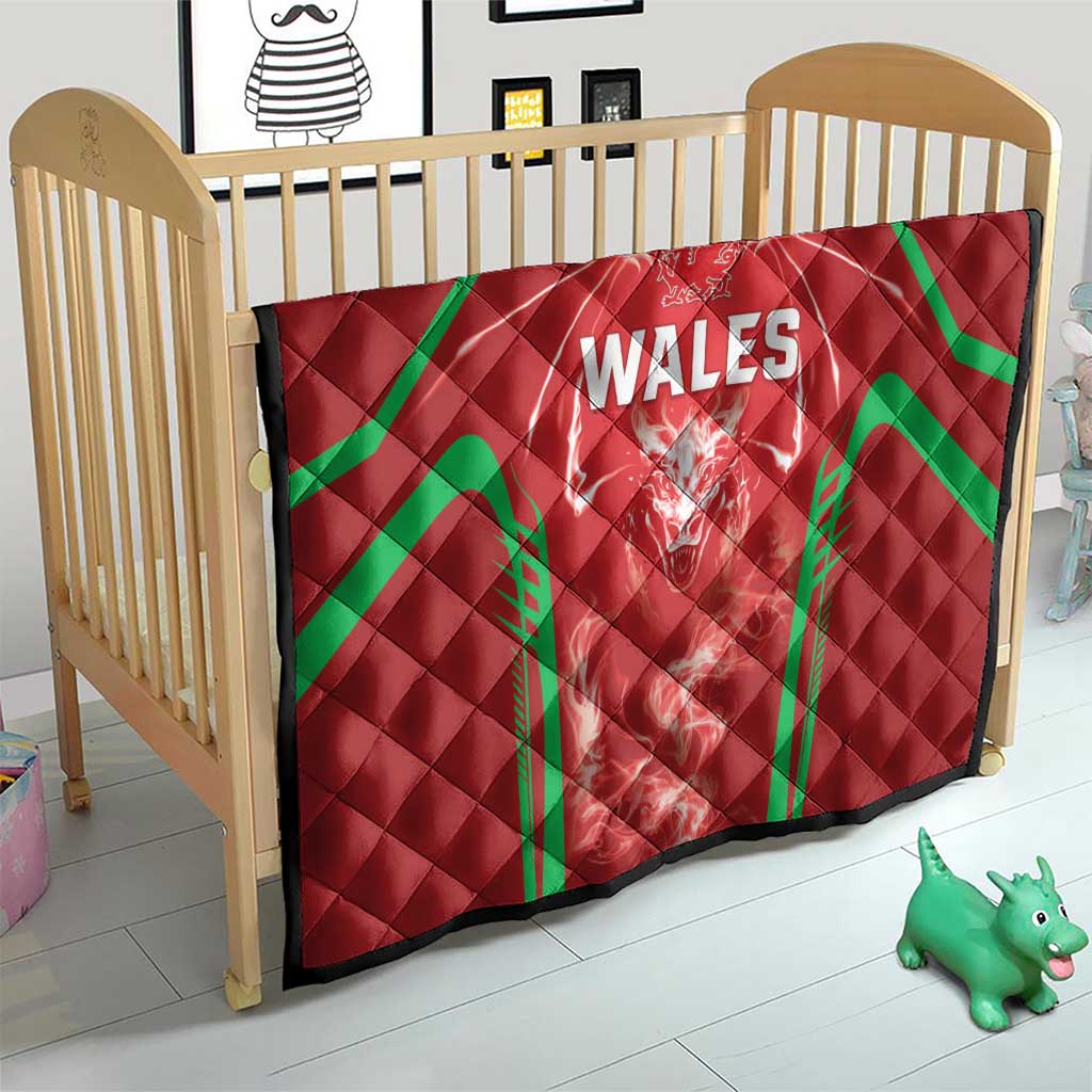 Wales Rugby Quilt Go Welsh Dragon Unique Style