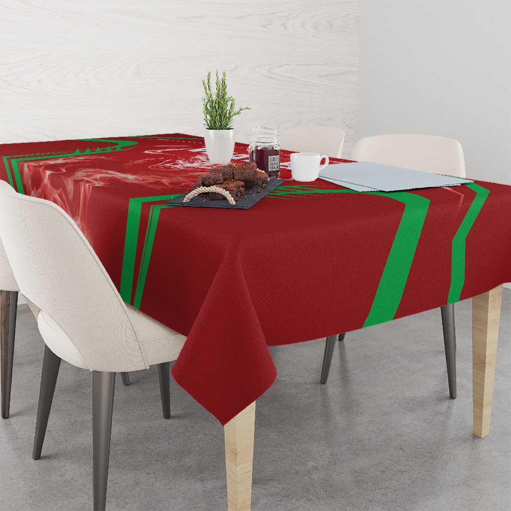 Wales Rugby Tablecloth Go Welsh Dragon Unique Style